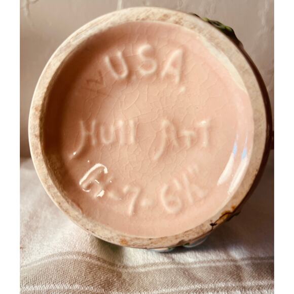 VTG Hull Pottery Magnolia Vase MCM Cottage Core - Picture 4 of 4